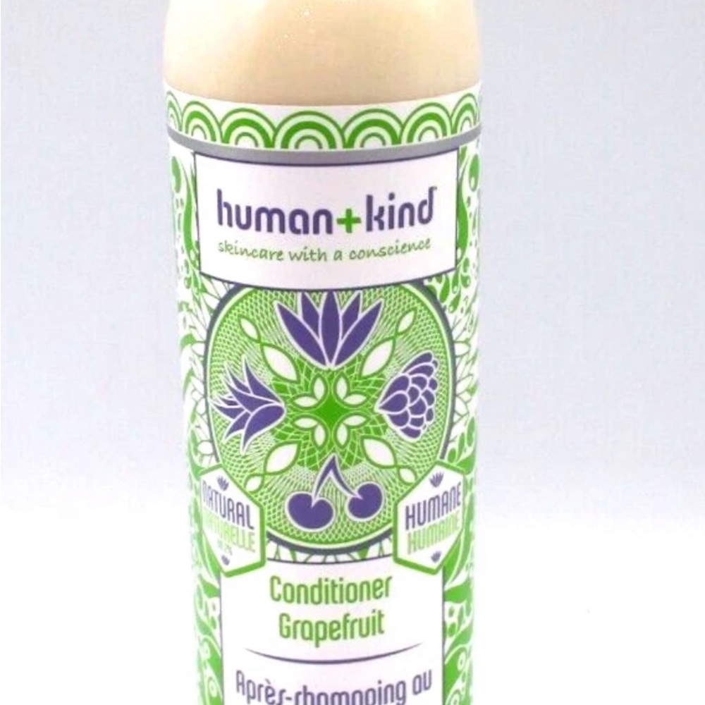 Humankind Grapefruit Conditioner - Cream and Green